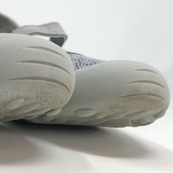 Skechers Shoes Womens 8.5 Gray Relaxed Fit Air Cooled Memory Foam Mary Jane Flat - Picture 10 of 11